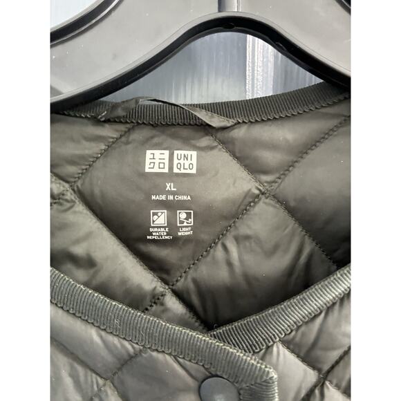 UNIQLO Ultra Light Down Long Jacket XL Packablet Coat Dark Green/Black - Picture 3 of 13